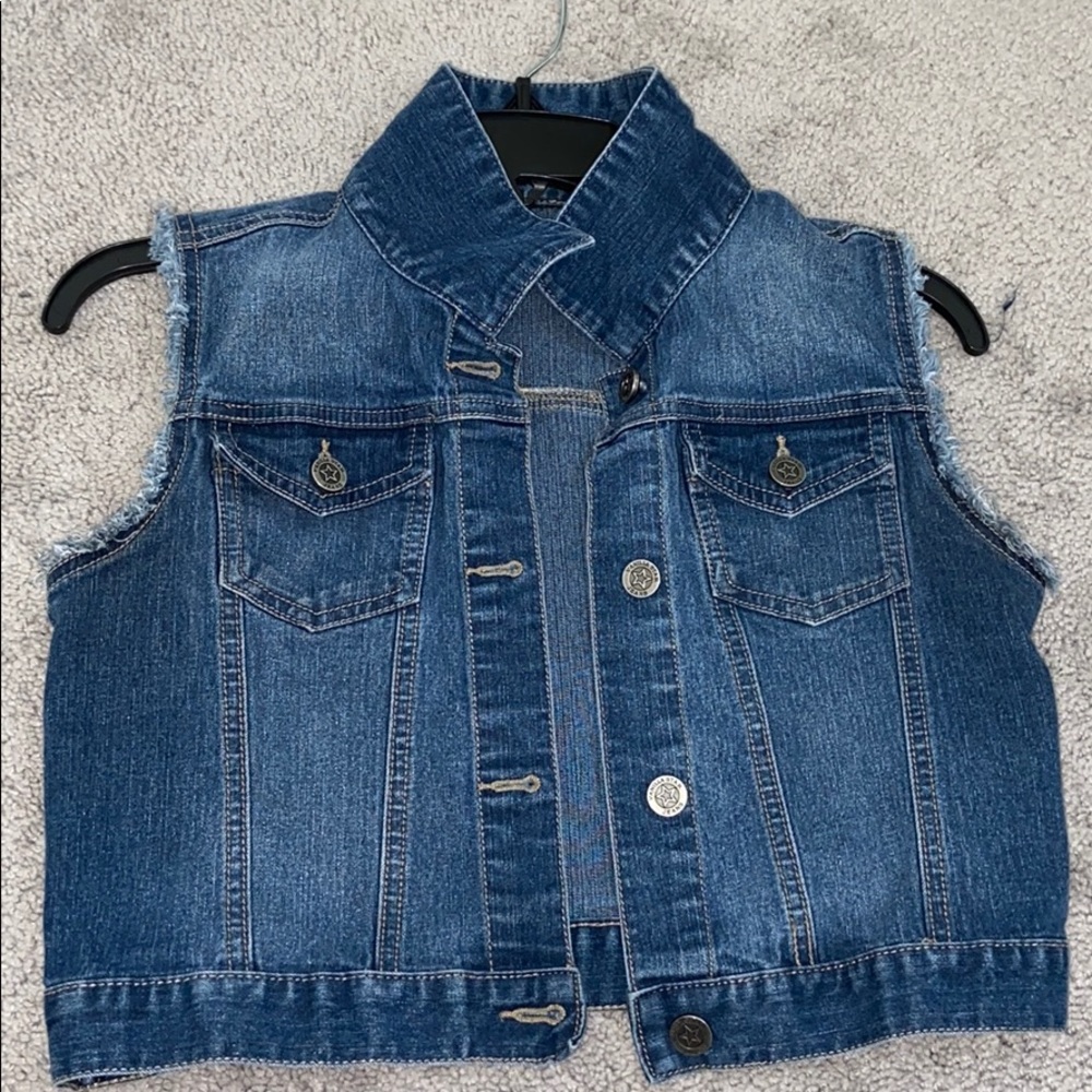 denim vest